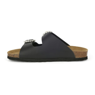 SANDALO MARBELLA BABUNKERS NERO