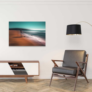 Tableau balade au bord de l'eau Tableau alu Dibond