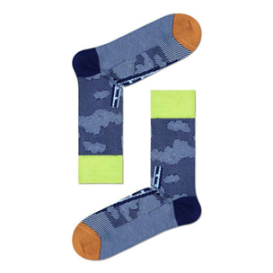 Calcetines dressed ladder crew azul y verde