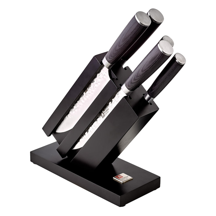 Uta - Bloc 5 couteaux de cuisine