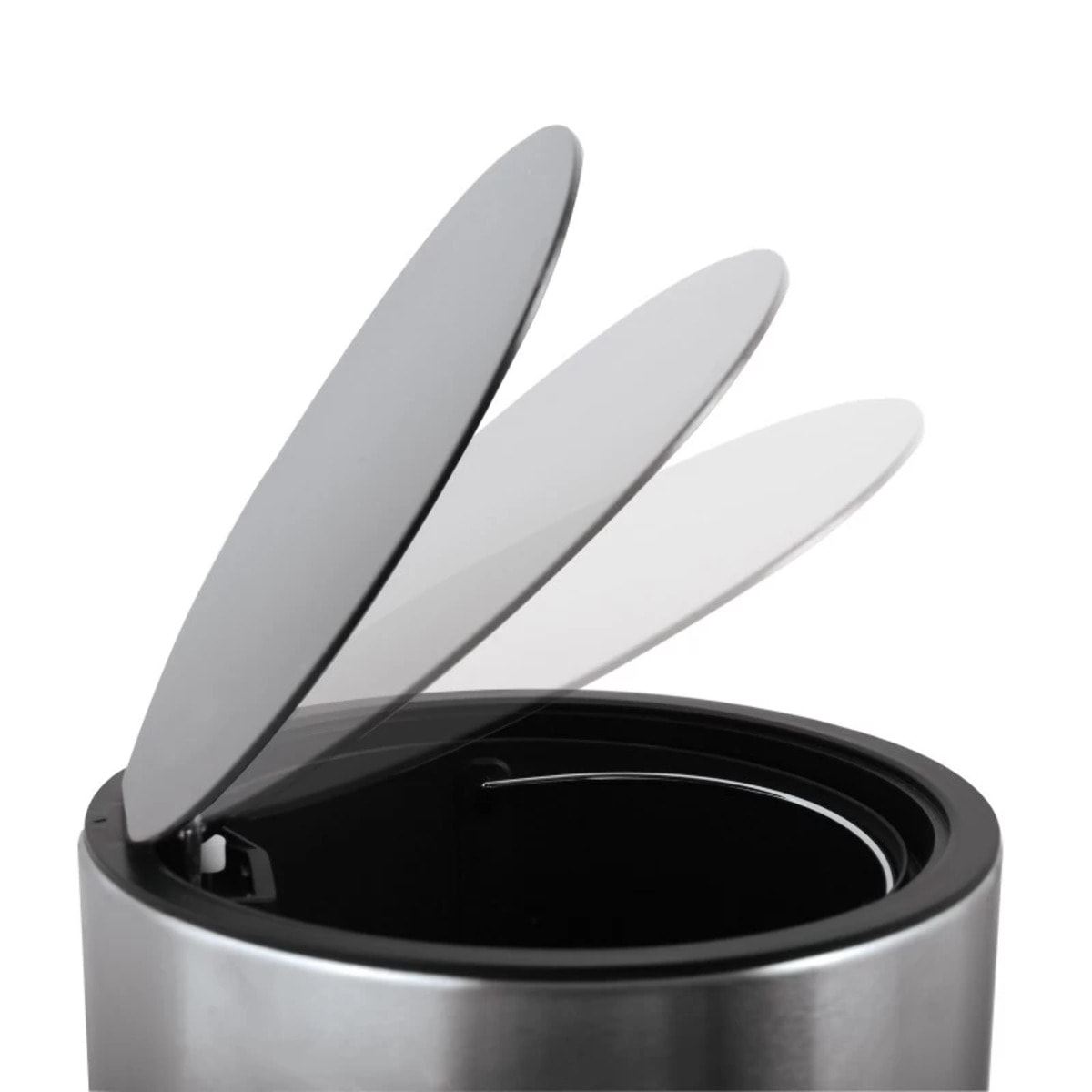 Poubelle à pédale Inox RIKU 5L Brossé Spirella