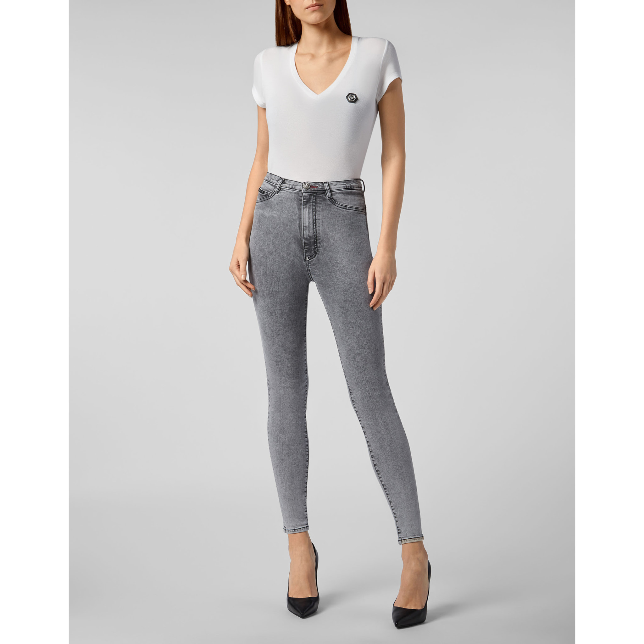 PHILIPP PLEIN Super High Waist Jegging