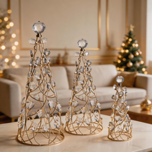 Cono con cristalli - Pezzi 1 - ORO - Bianchi Dino SpA