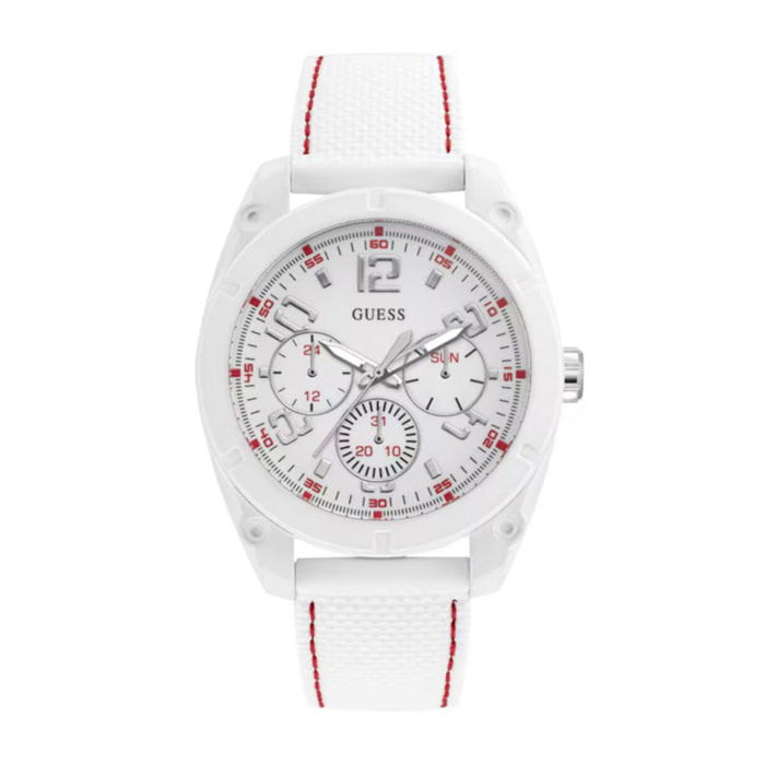 Reloj Guess W1256G2 Hombre Analogico Cuarzo con Correa de Resina