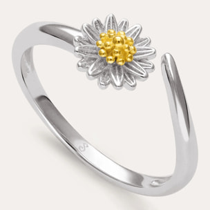 Anello Margherita Argento