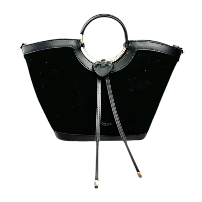 Bolso Hobo Cheval Firenze Clara Mini F/W Negro