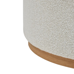 Pouf XL Nesky blanc