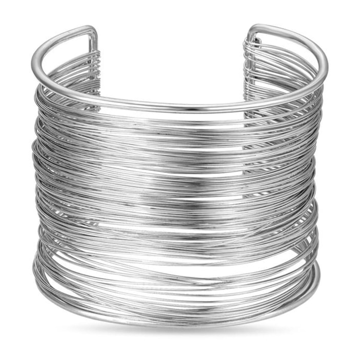 Pulsera Lux by Lux acabado en rodio