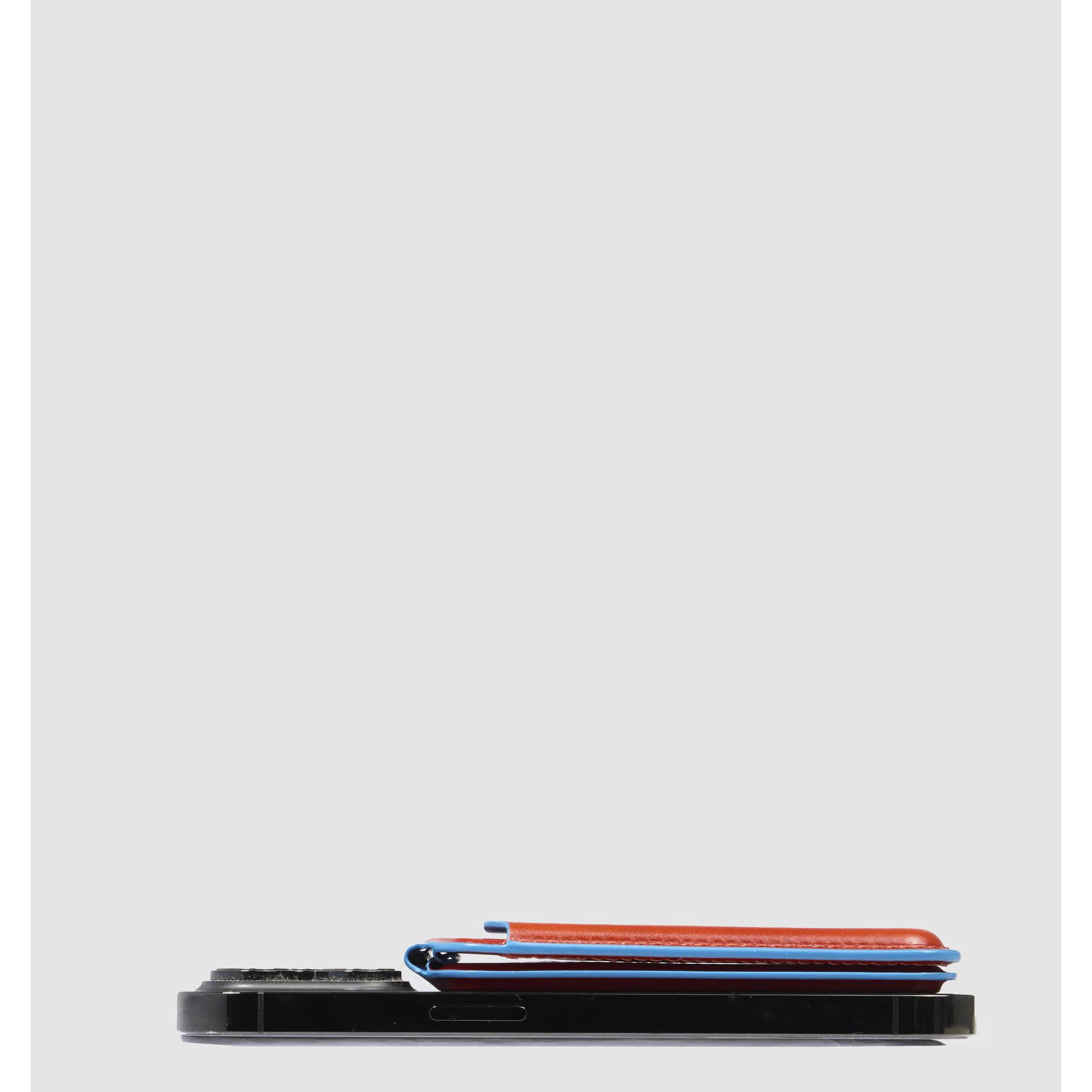 Piquadro Portefeuille MagSafe en cuir avec traqueur rechargeable