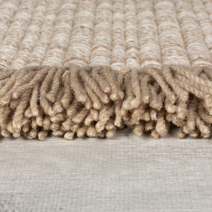 Tapis en laine FRANGES