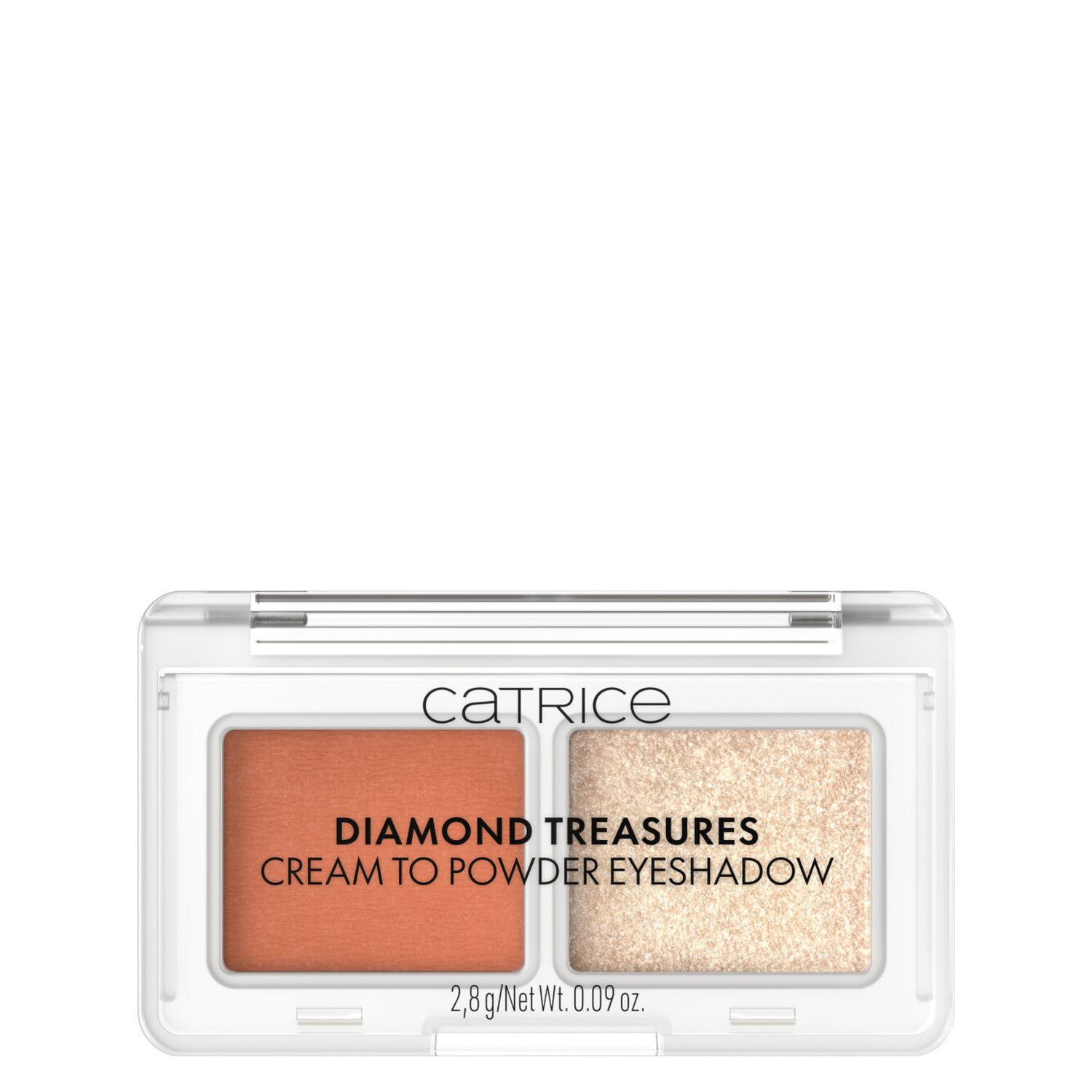 Diamond Treasures - Duo Fard à Paupières Crème Effet Poudre Formule Très Pigmentée