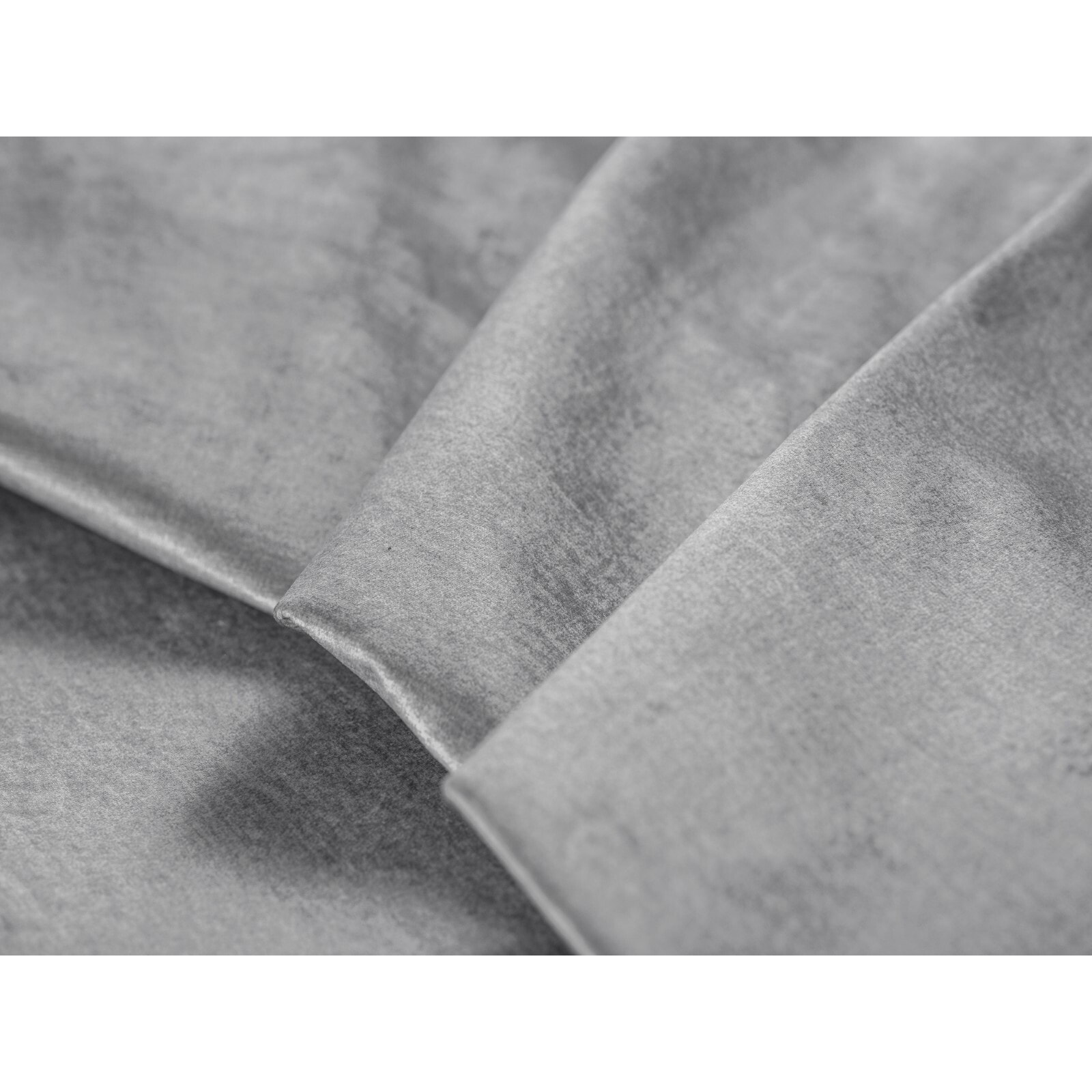 Canapé d'angle droit convertible avec coffre de rangement "Clinton" 5 places en velours gris clair
