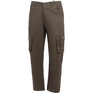 Pantaloni Uomo W5S614 Esercito in cotone