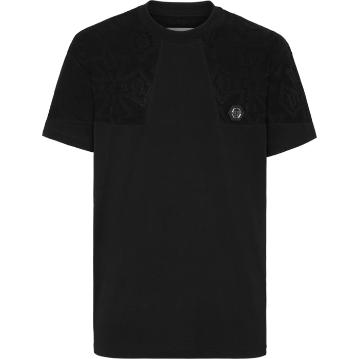 PHILIPP PLEIN T-Shirt Round Neck Ss CREST