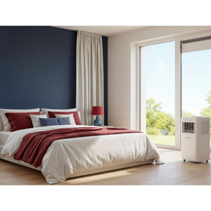 Aire Acondicionado portátil 7000 BTU con deshumidificador y termostat COOLY 7000N PURLINE