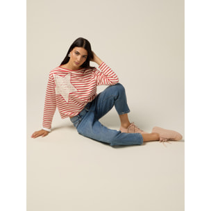 Oltre - Jeans boyslim - Azzurro