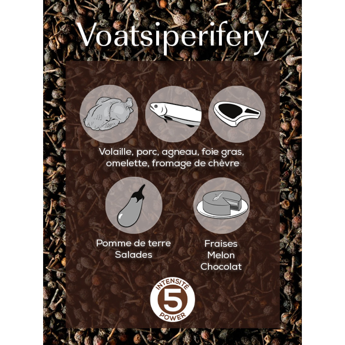 Pack 3 Poivres d'origine et 1 mélange exclusif Multipack Poivres Premium