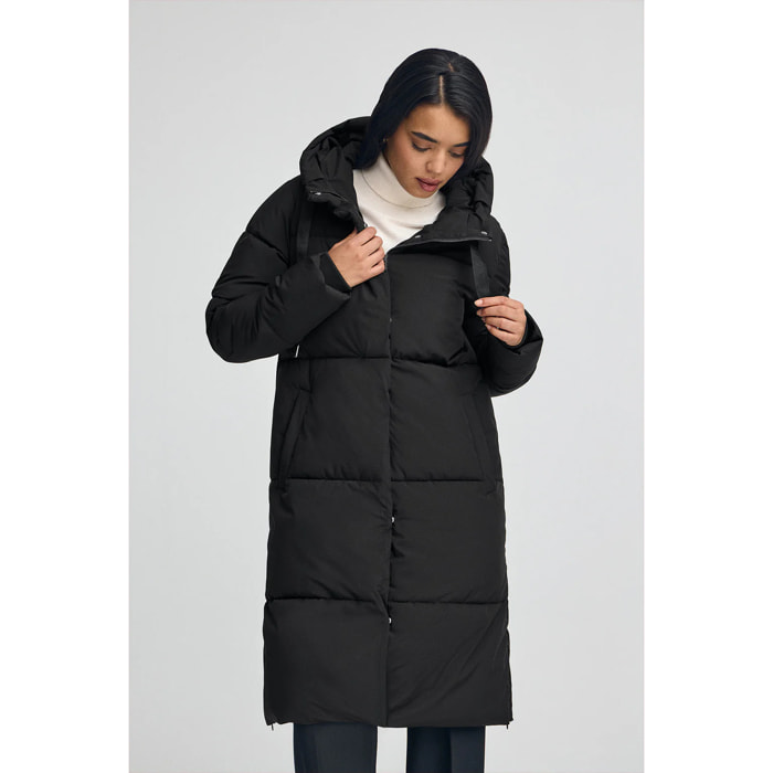 Chaqueta Anne negra con logo Polo Club