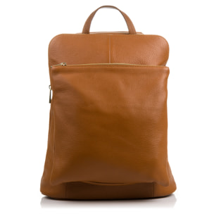 Eva Bolso mochila Mujer.Piel auténtica Dollaro