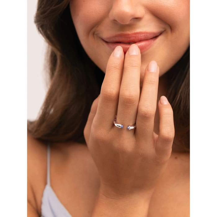 Anello Cane Cianita