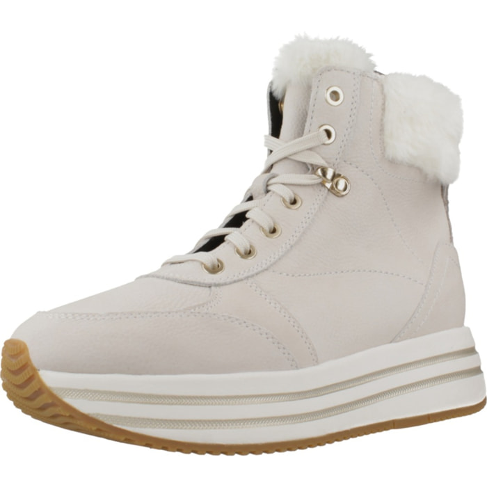 Botines Mujer de la marca GEOX  modelo D KENCY Beige