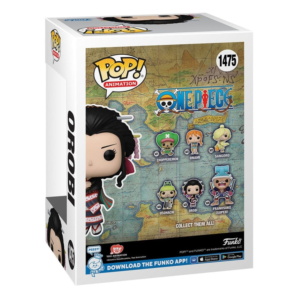 One Piece Pop! Animation Vinile Figura Orobi (wano) 9 Cm Funko