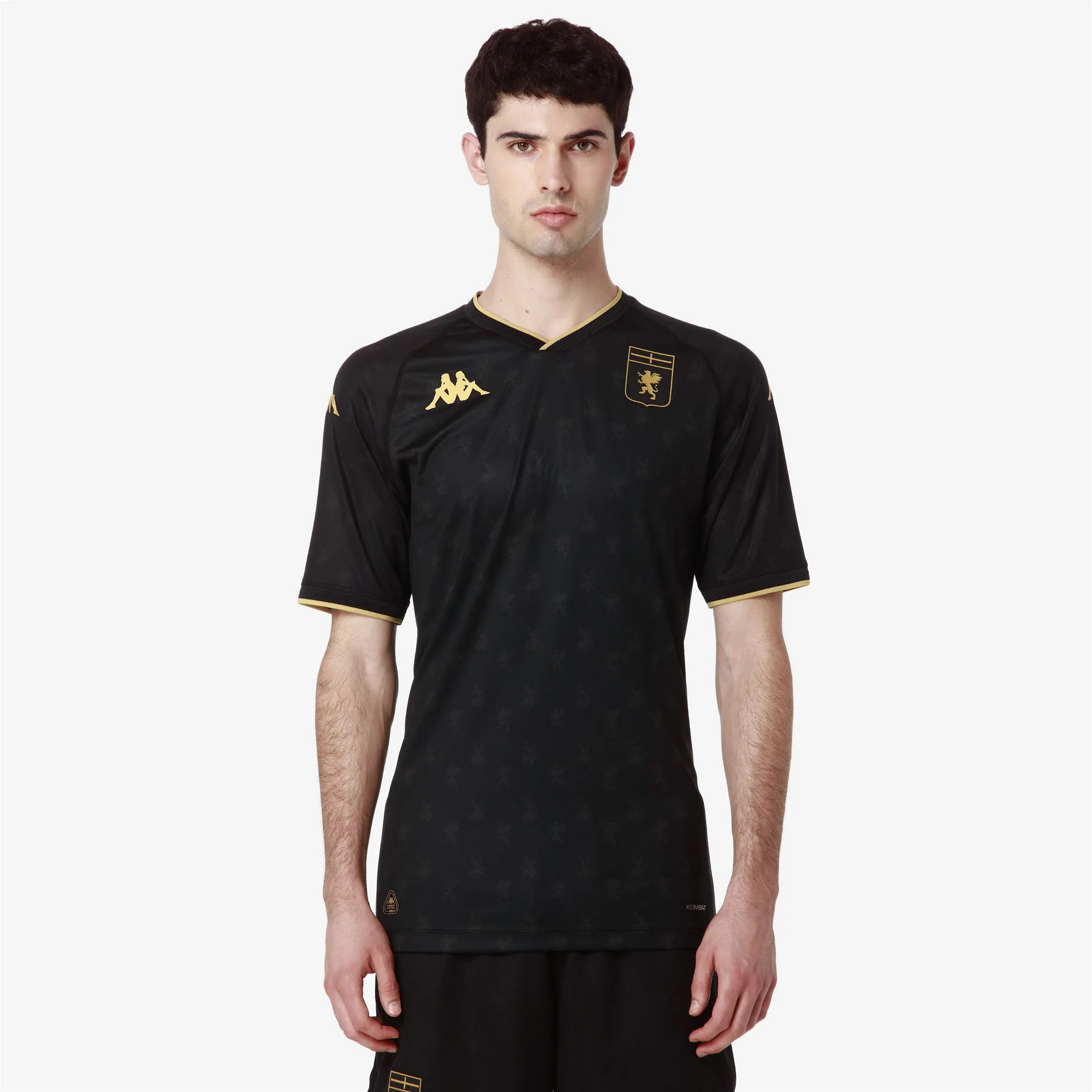 Kappa - Maglie gioco Uomo Nero - Kombat Pro 2025 Genoa