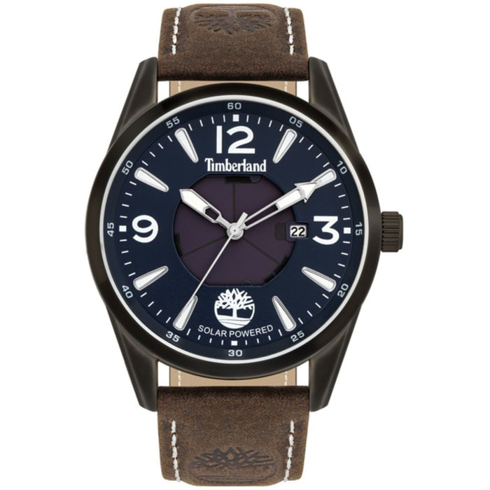 Reloj Timberland TBL.16004JYU-03 Hombre Analogico Solar con Correa de Cuero