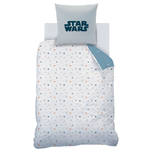 Parure de lit imprimée 100% coton, STAR WARS HOME FAUCON MILLENIUM