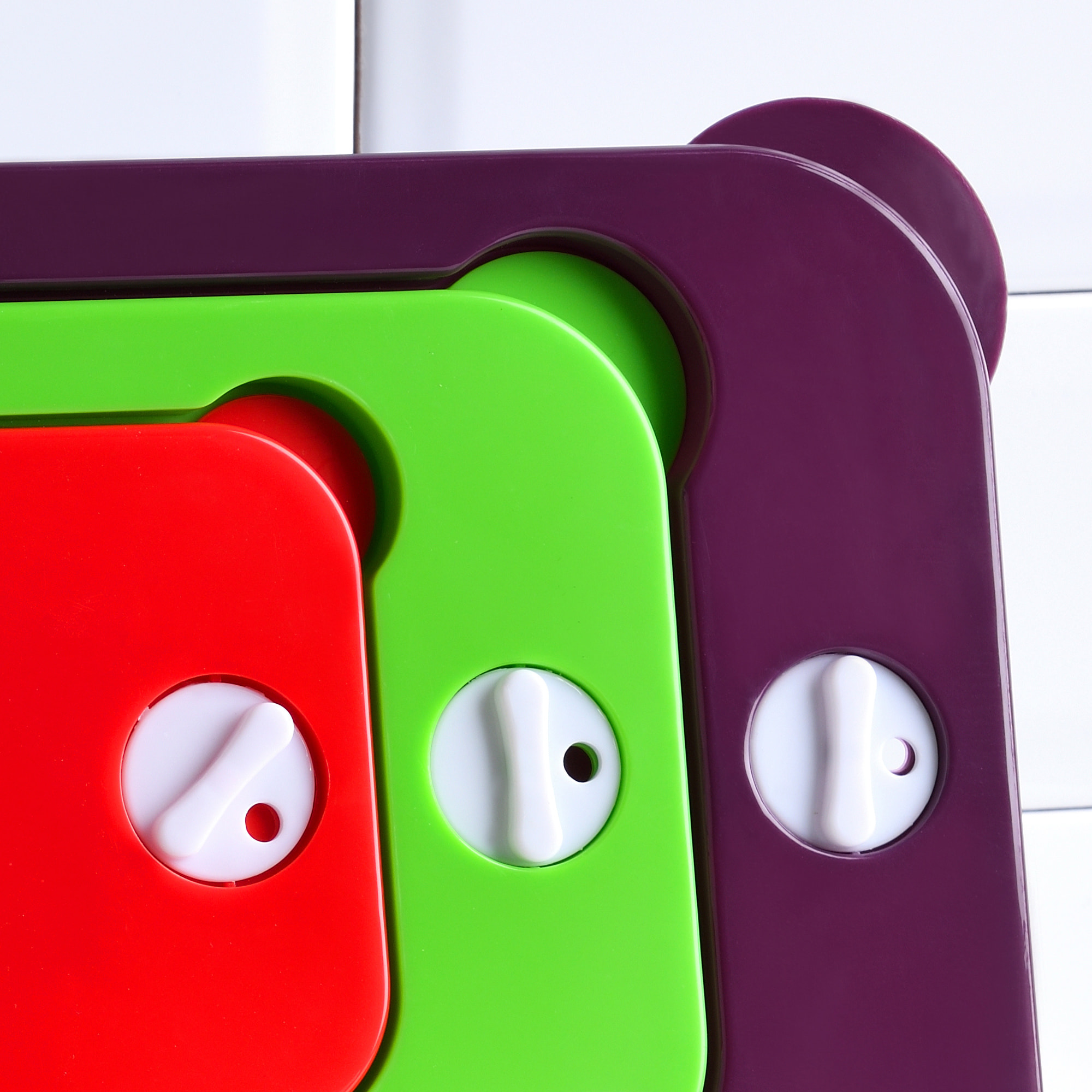 Set 3pc herméticos apilables plastico, colección Jolie San Ignacio