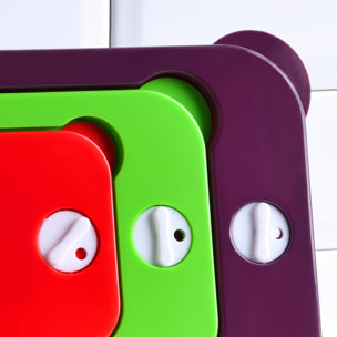 Set 3pc herméticos apilables plastico, colección Jolie San Ignacio