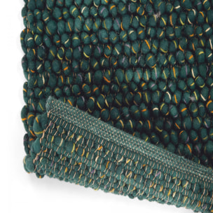 Tapis salon et chambre tissé en laine motif uni HAKA