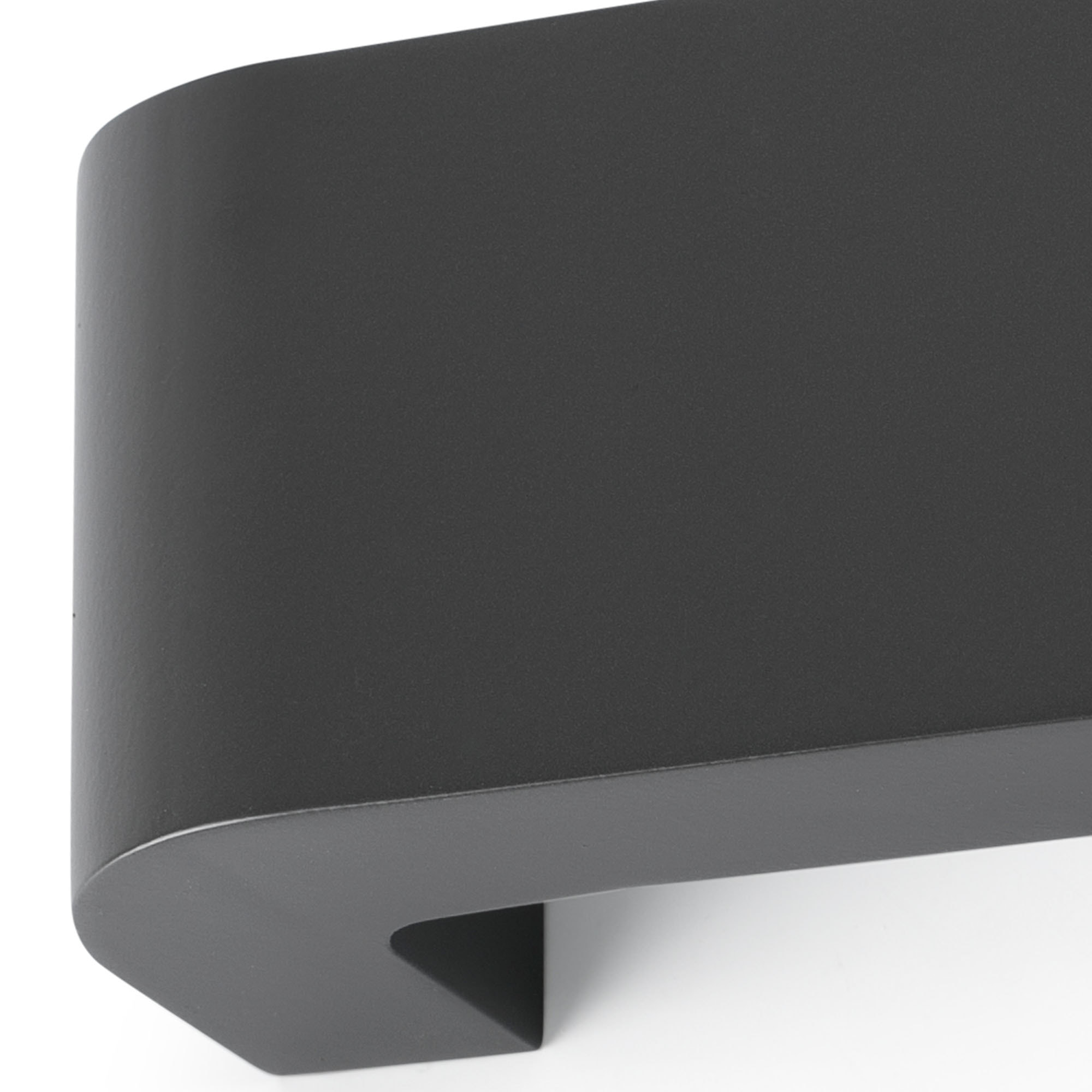 BRACKET Lampada da parete grigio scuro