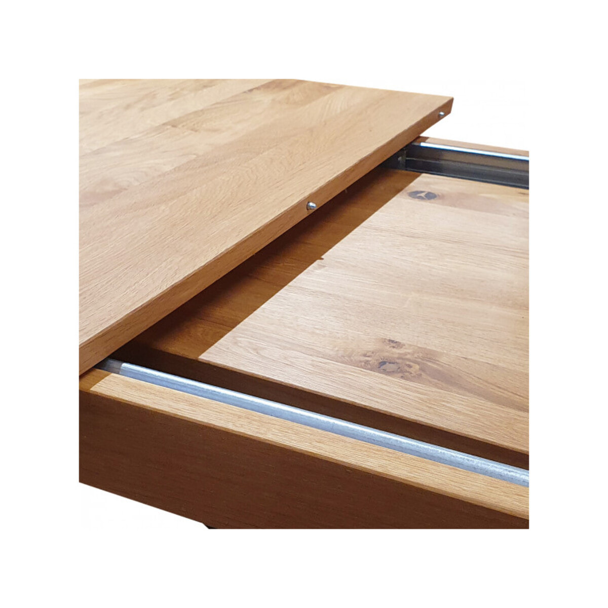 Table de repas extensible en bois de chêne massif 160/210cm - ECLIPSE XL