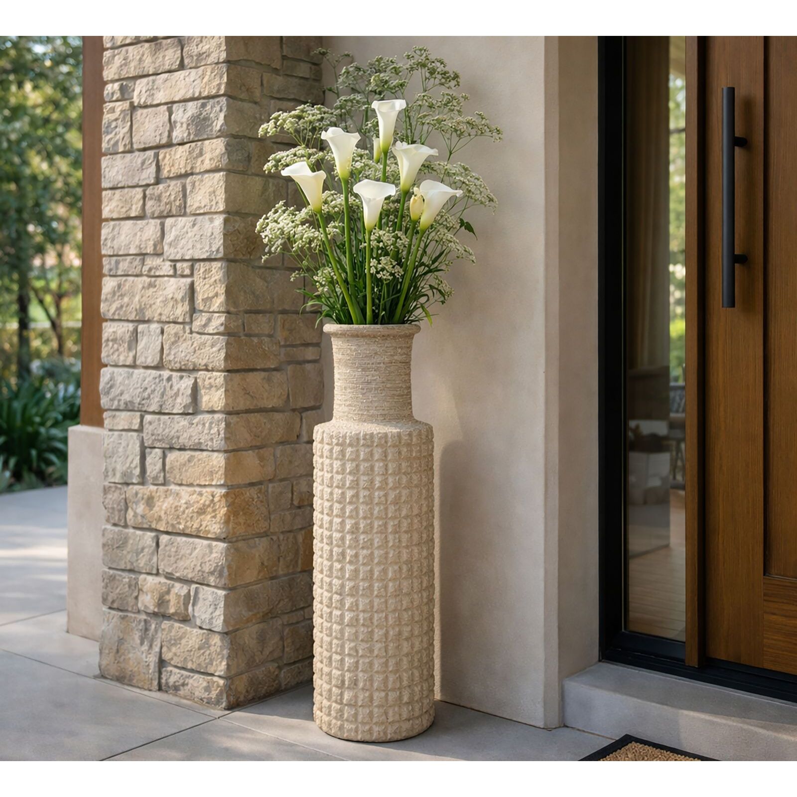 VASO DA ESTERNO SAND CM Ø 24,5X97 (APERTURA CM Ø 14)