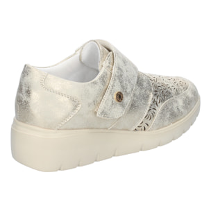 Zapatillas Casual de Mujer, Diseño Moderno y Elegante Calado, Comodas con Cierre de cierre autoadherente