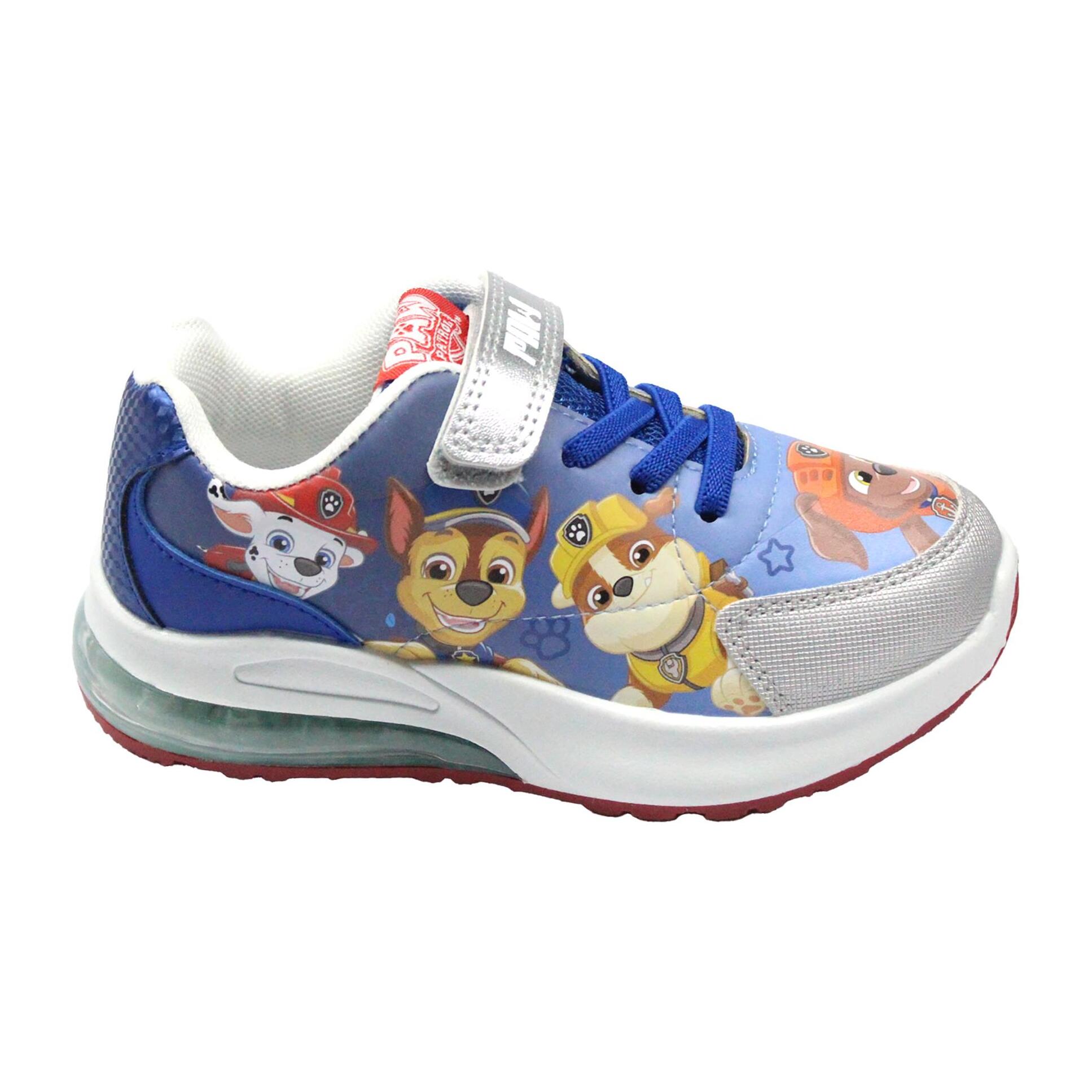 Zapatilla deportiva infantil suela ligera con luces "Paw Patrol"