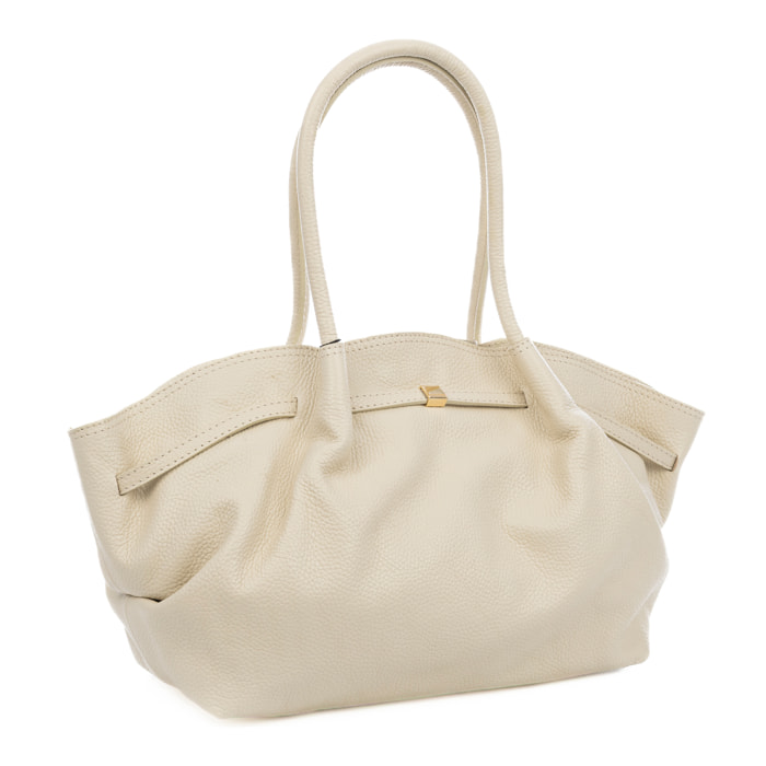 Bema Bolso Tote Mujer. Piel auténtica Dollaro