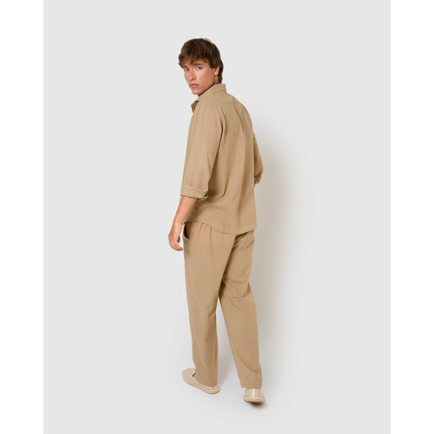 Camisa algodón cuerda