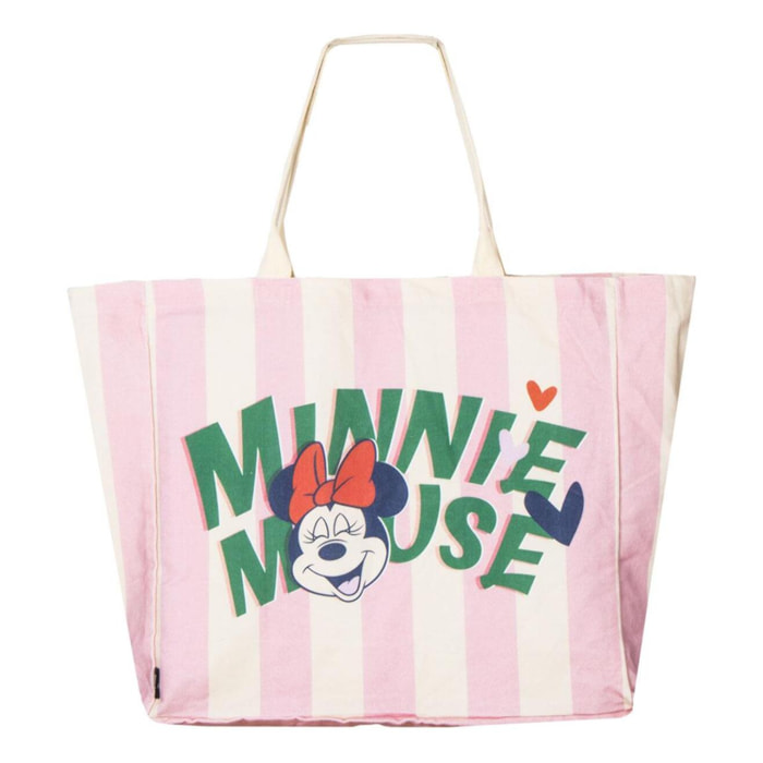 Bolsa Shopping Minnie Mouse - Color Rosa