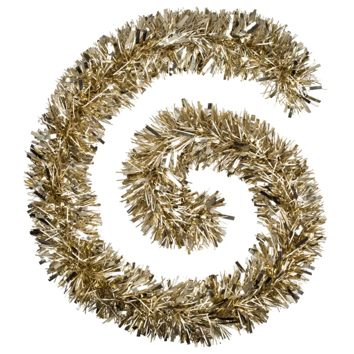 Guirlande boa brins fins 15cmx2m 8 plis or