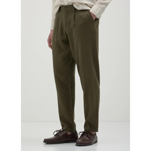 Pantalone chino in lino