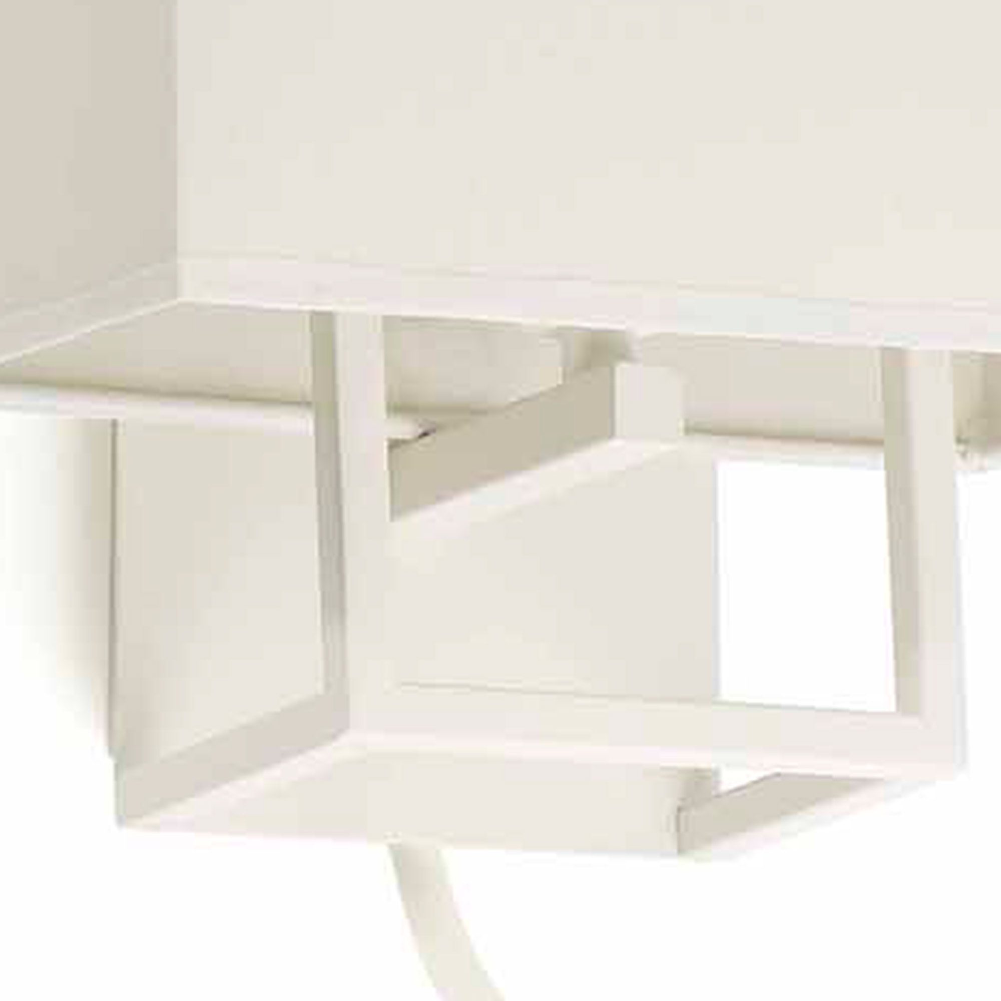 VESPER Lampada da parete bianca con lettore LED