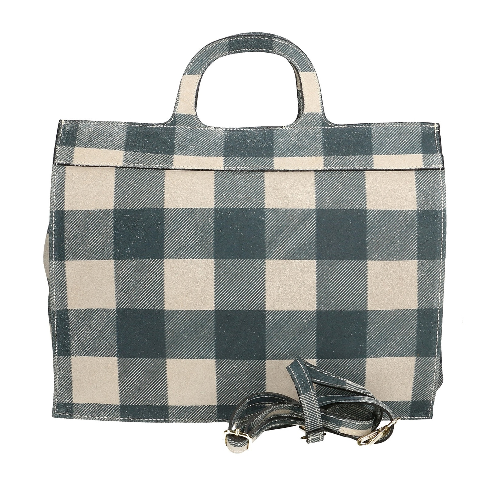 Borsa a mano da donna - Modello Edera - Vera pelle - 19.0 x 28.0 x 8.0 cm