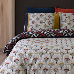 Parure housse de couette 100% coton 57fils panka