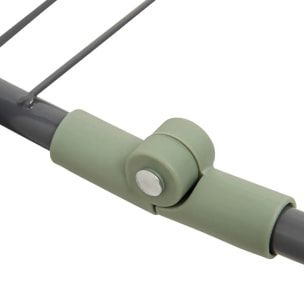 Étendoir à linge Mojave Rectangulaire Gris H128 cm