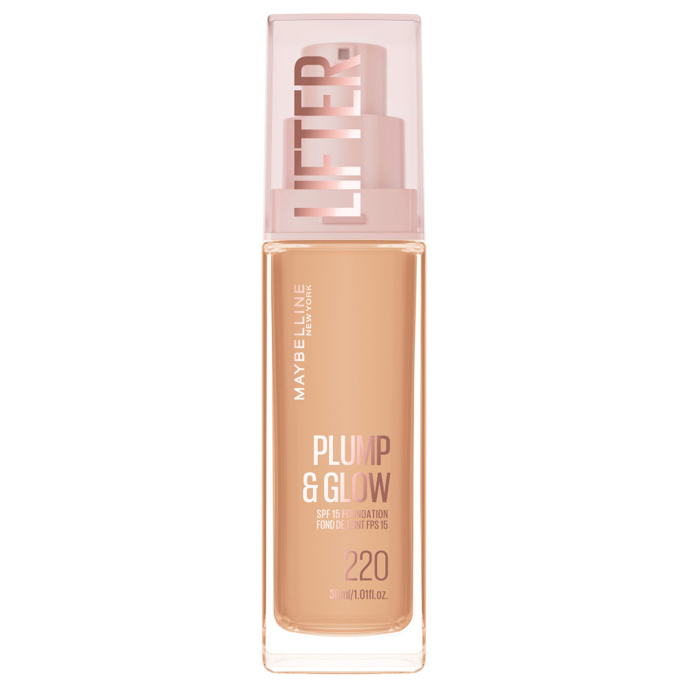 Maybelline New York Lifter Plump & Glow Foundation 220 30 ml