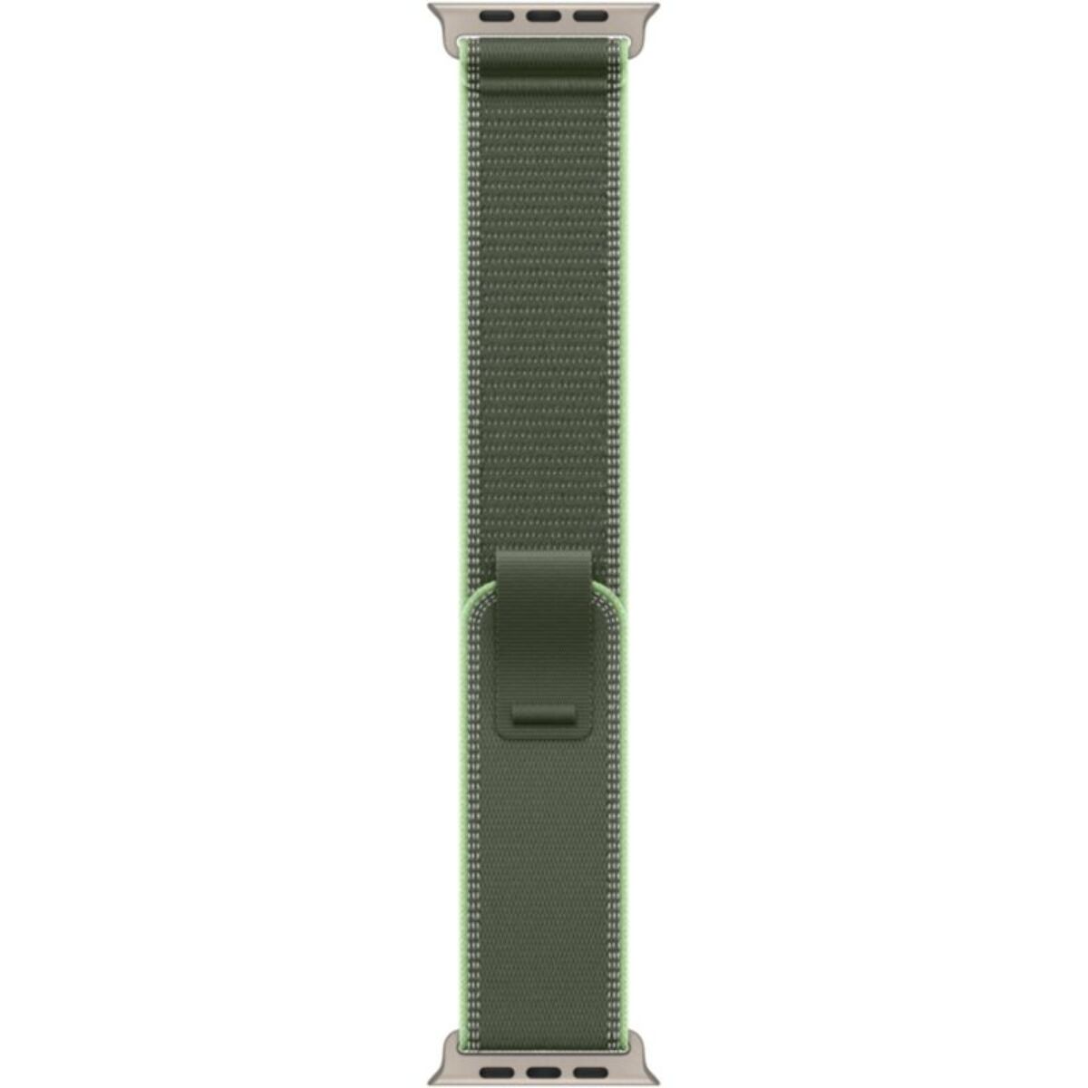 Bracelet APPLE 49 mm S/M Trail vert/vert fluo naturel