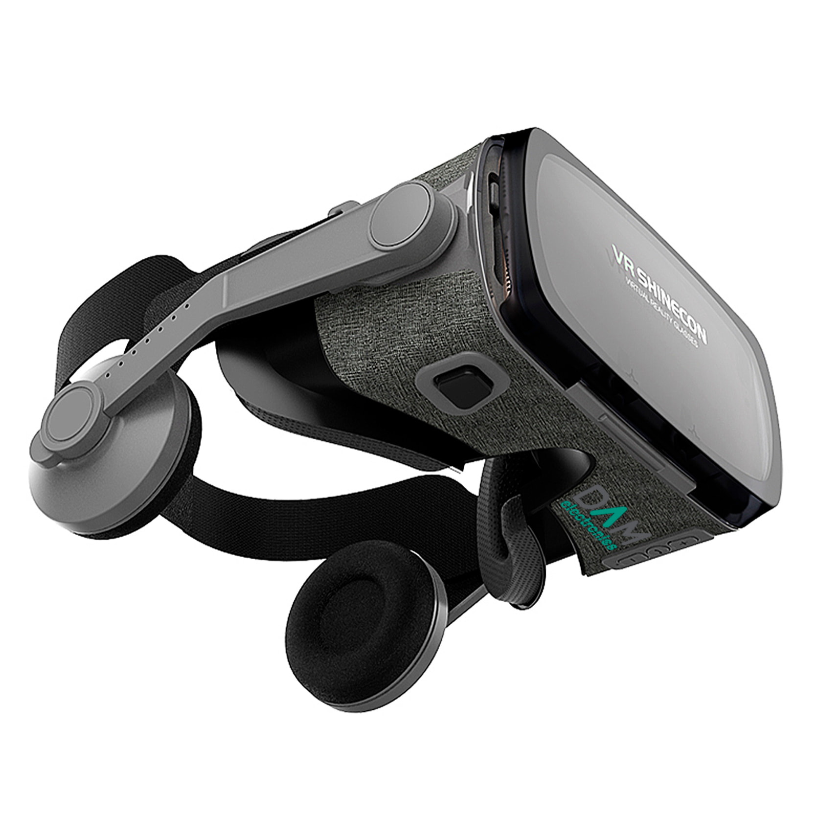 Occhiali da realtà virtuale G07E, angolo di visione di 110° e vista panoramica a 360°. Compatibili con IOS e Android.