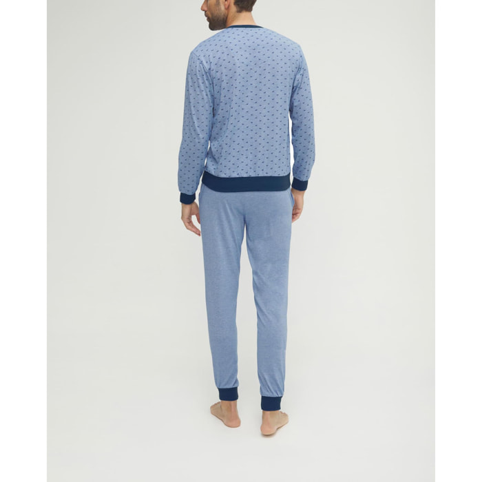 Pijama hombre estampado perritos